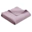 Honeybloom 3-Piece Purple Washed Microfiber Quilt Set, Full/Queen