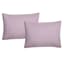 Honeybloom 3-Piece Purple Washed Microfiber Quilt Set, King