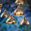 10-Count Gold Metal Lantern String Lights