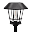 8-Lumen Solar Black Filament Bulb Pathway Light