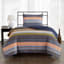 2-Piece Multicolor Striped Quilt Set, Twin/Twin XL