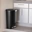 13gal Kitchen Trash Step Can with Bonus Profile Step Can 2.6gal