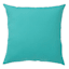 Found & Fable Aqua Canvas Square Oversized Outdoor Throw Pillow, 20"