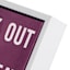 I Work Out So I Can Eat Everything Sign, 6"