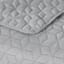 Grey Geometric Pinsonic Quilt, Twin/Twin XL
