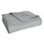 Grey Geometric Pinsonic Quilt, King