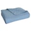 Blue Geometric Pinsonic Quilt, Twin/Twin XL