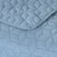 Blue Geometric Pinsonic Quilt, Twin/Twin XL