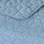 Blue Geometric Pinsonic Quilt, King