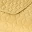 Yellow Geometric Pinsonic Quilt, King