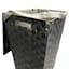 Woven Band Laundry Hamper with Lid & Removable Liner, Light Grey