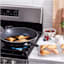 T-fal Set of 3 Black Specialty Fry Pans, 8"/9.5" & 11"