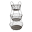 3-Tier Bronze Wire Fruit Basket