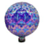 Iridescent Purple Glass Garden Gazing Ball, 10"