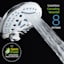 8 Setting Rainfall Shower Head, 7"