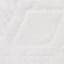 Found & Fable White Diamond Textured Cotton Washcloth, 3x13