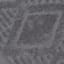 Found & Fable Grey Diamond Textured Cotton Washcloth, 3x13