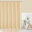 Honeybloom Yellow Crossover Embroidered Shower Curtain, 72"