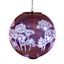 Pink Hanging Ball Outdoor Solar Lantern, 18"