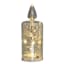 Providence Silver String LED Candle, 8"