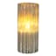 Providence Gold Scallop LED Candle, 8"