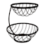 Bronze 2-Tier Ashley Server Baskets