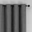 Sun Shield Charcoal Blackout Grommet Curtain Panel, 95"