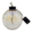 Clear Iridescent Glass Tabletop Torch, 5"