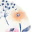Floral Poppy Melamine Dinner Plate, 11"