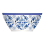 Small Blue Mosaic Melamine Bowl, 6"