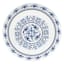 Round Blue Mosaic Melamine Serving Platter, 15"