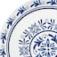 Round Blue Mosaic Melamine Serving Platter, 15"