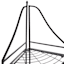 Bradley Bakers Rack, Black