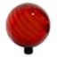 Red Swirled Garden Gazing Ball, 10"