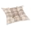 Farmhouse Natural Plaid Dining Chair Cushion