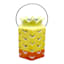 Sunny Club Pineapple Ceramic Outdoor Lantern, 7"