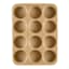 Nordic Ware 12-Cup Gold Muffin Pan