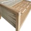Park City Blonde Acacia Wood Patio Sofa