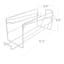 Wire Can Dispenser-White