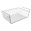 Grey Under the Shelf Storage Basket, Medium