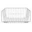 Grey Metal Stackable Shelf, Medium