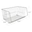 Grey Metal Stackable Shelf, Medium