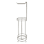 Gia Plus Satin Nickle Toilet Paper Holder