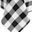 Black & White Buffalo Plaid Yarn Dyed Tablecloth, 60x120