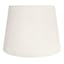 Off-White Oval Small Table Lamp Shade, 9x12x9