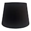 Black Tapered Drum LargeTable Lamp Shade, 13x17x12