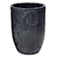Providence Green Embossed Ceramic Outdoor Planter, Small