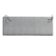 Tahiti Silver Outdoor Bench Cushion