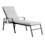 Tahiti Silver Outdoor Chaise Lounge Cushion