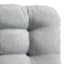 Tahiti Silver Outdoor Wicker Settee Cushion
